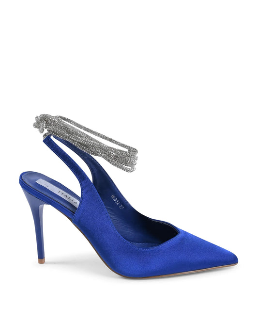 19V69 Italia Womens Pump Blue HL032 BLU - Which Mark