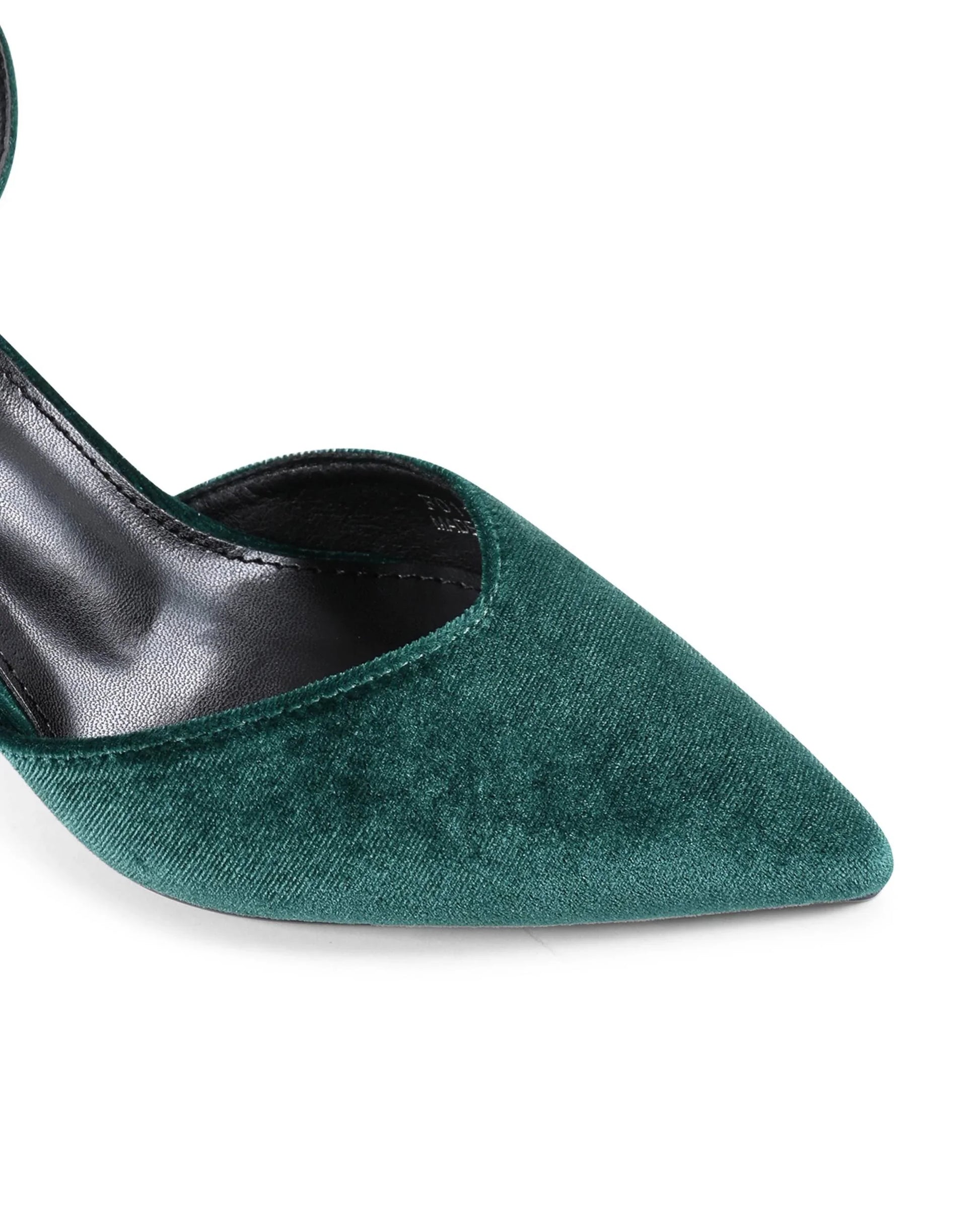 19V69 Italia Womens Ankle Strap Pump Green F0110 VERDE - Which Mark