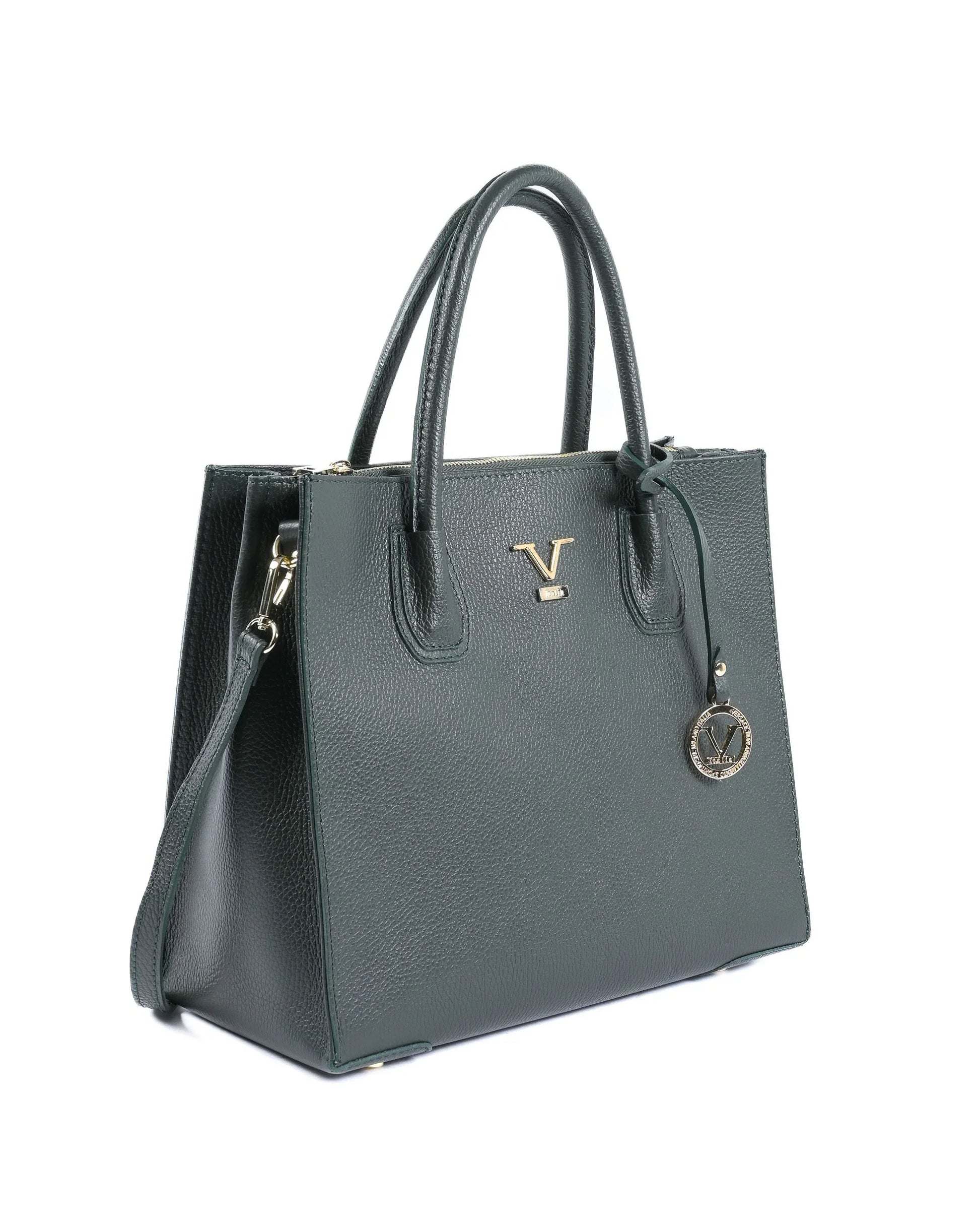 V Italia Womens Handbag BE10275 52 DOLLARO VERDE SCURO - Which Mark