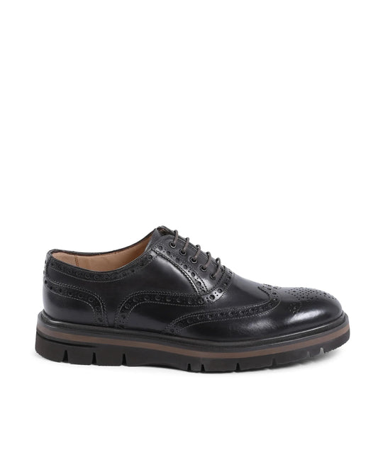 Dee Ocleppo Mens Brogue Shoes EB129 VITELLO T MORO - Which Mark