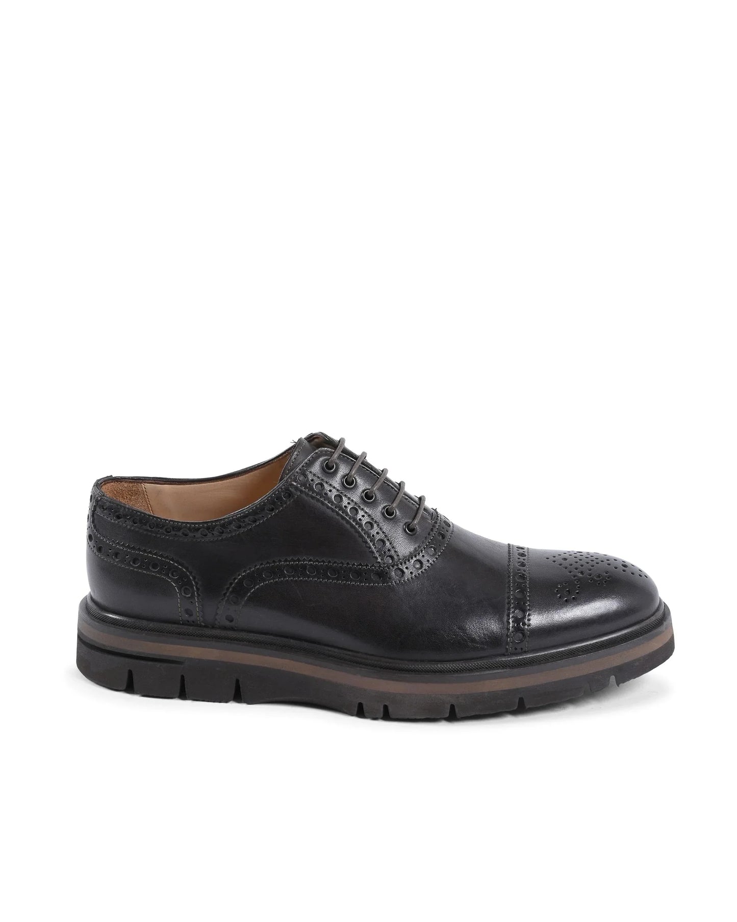 Dee Ocleppo Mens Brogue Shoes EB130 VITELLO T MORO - Which Mark