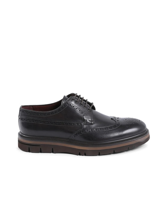 Dee Ocleppo Mens Brogue Shoes EB138 VITELLO T MORO - Which Mark