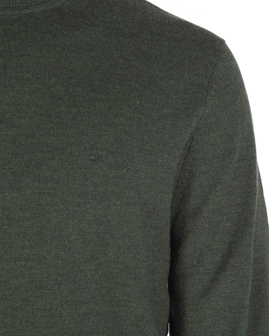 Calvin Klein Mens Pullover Green K10K102751MRZ - Which Mark
