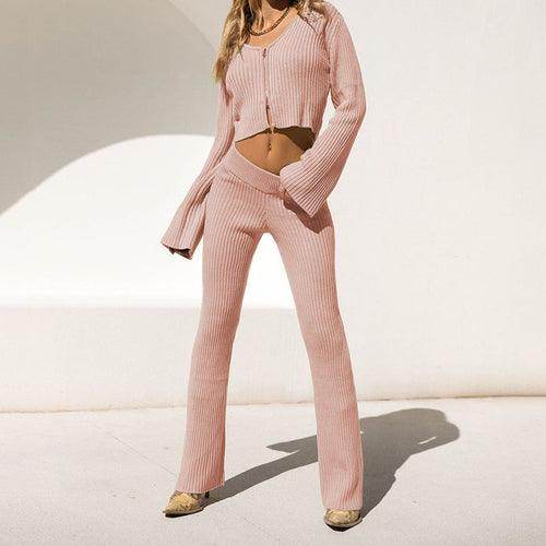 CozyEdge™ – 2-Piece Zip-Up Lounge Set with Cardigan Look - Which Mark