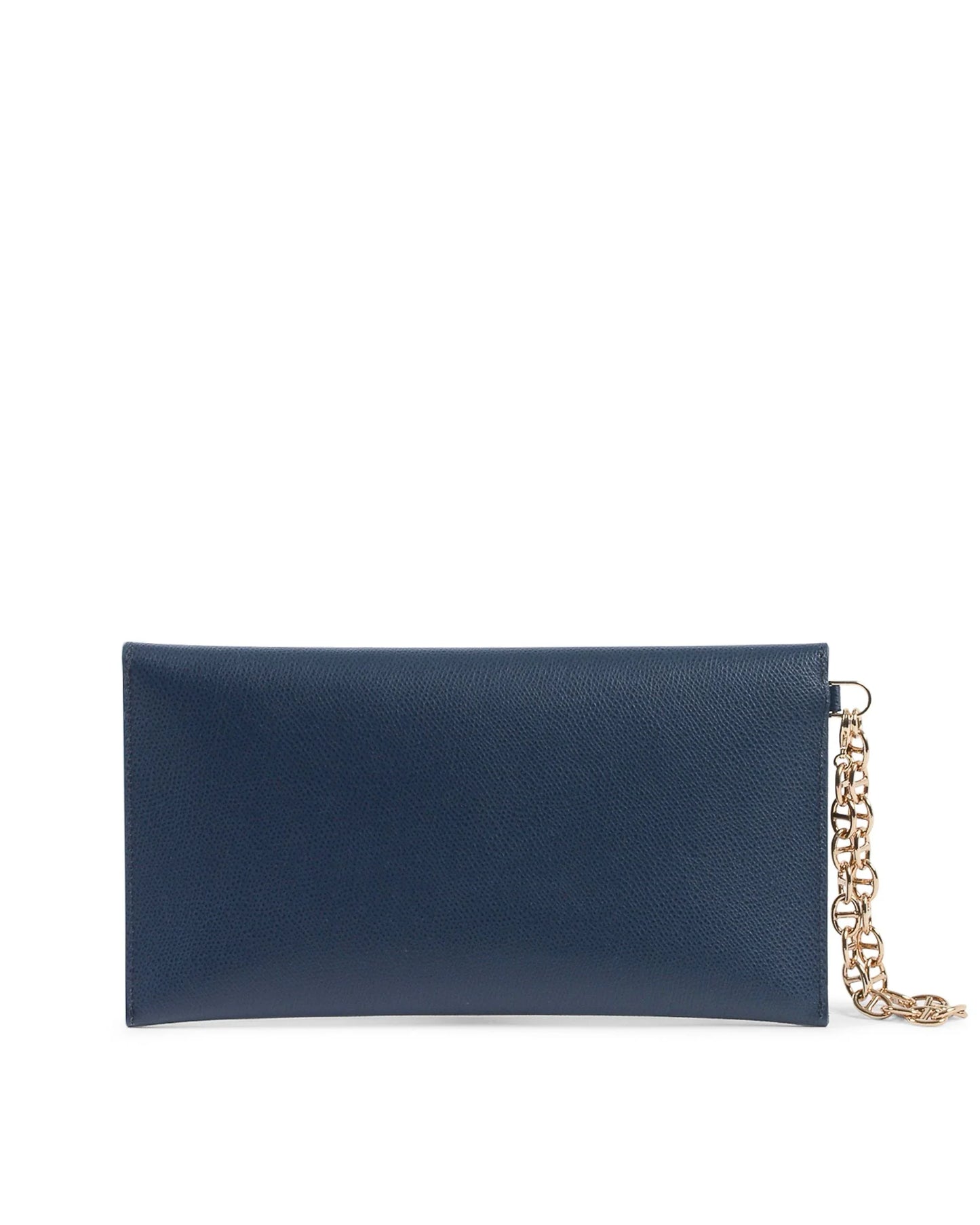 Dee Ocleppo Womens Clutch DC220 LOGO PALMELLATO BLUE NAVY - Which Mark
