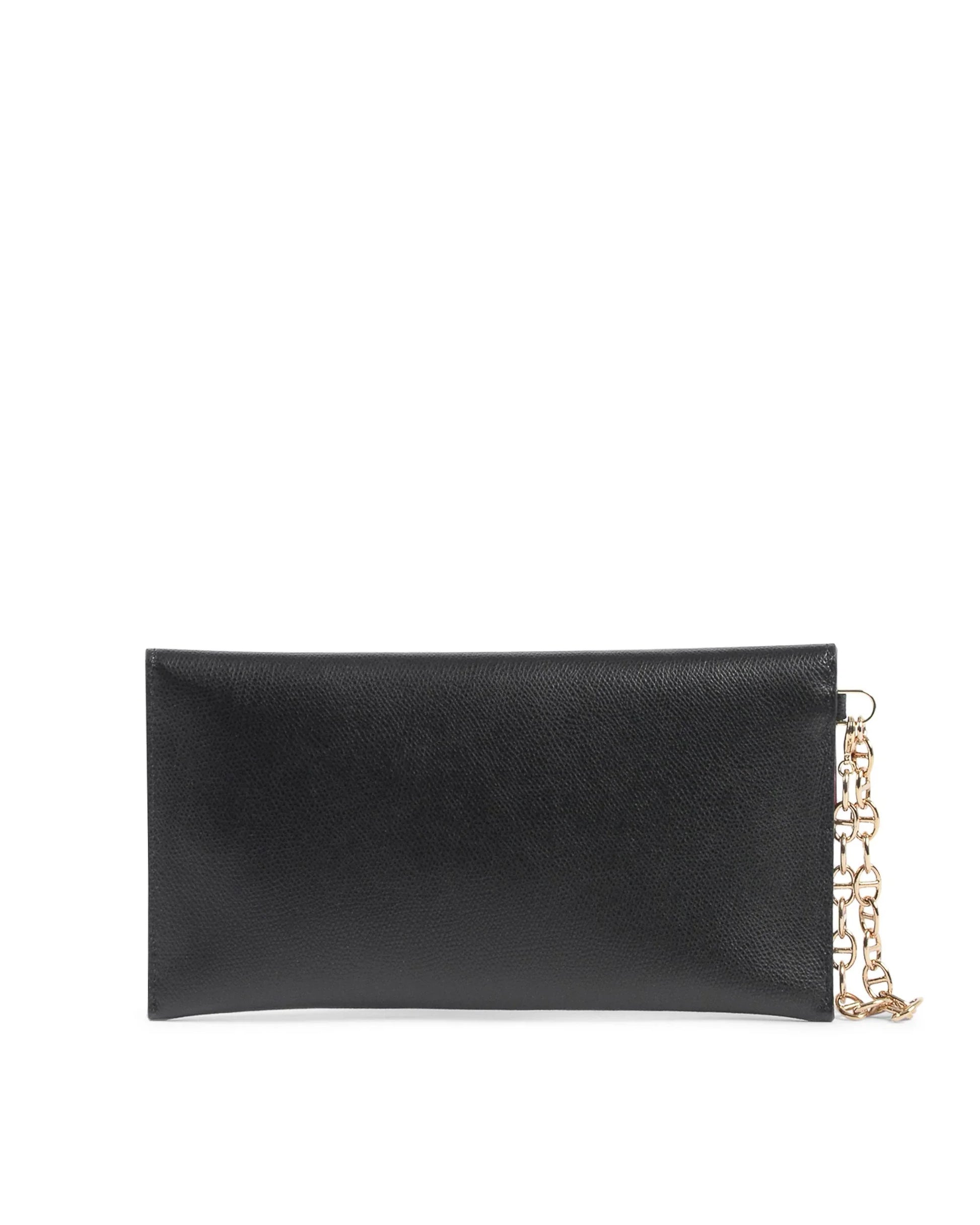 Dee Ocleppo Womens Clutch DC220 LOGO PALMELLATO BLACK - Which Mark