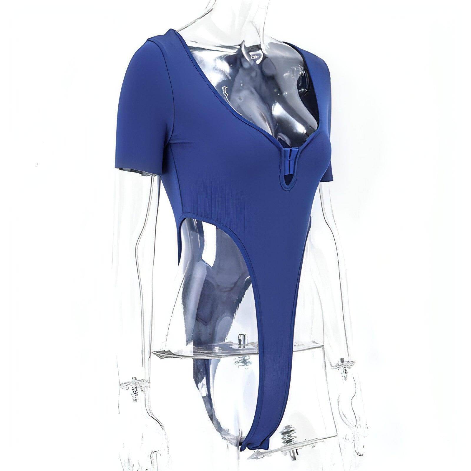 Women's Fashion Waist Hollow Slim Jumpsuit - Which Mark