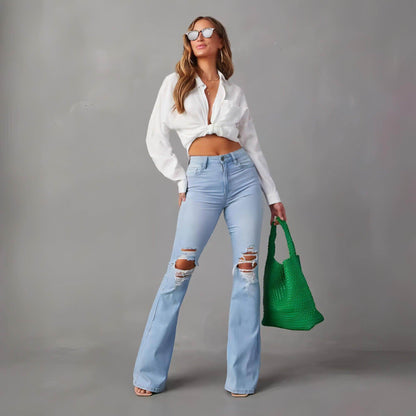 UrbanEase™ Wide-leg Jeans Women - Which Mark