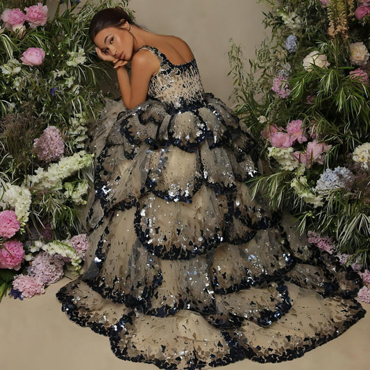 A1. Women's High-end Luxury Puffy Dress Skirt - Which Mark