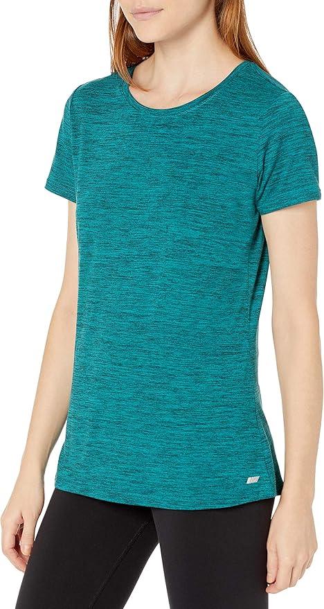 Amazon Essentials Women's 2-Pack Classic-Fit Short-Sleeve Crewneck T-Shirt, Navy - Which Mark