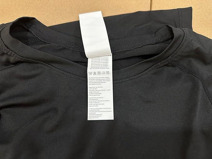 Boyzn Women's 3 Pack Short/Long Sleeve Workout Running Shirts, UPF 50+ Sun Protection Shirts, Athletic Exercise Gym T-Shirts - Which Mark