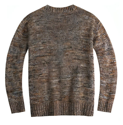 Men's Autumn And Winter Thin Mixed Wool Sweater - Which Mark