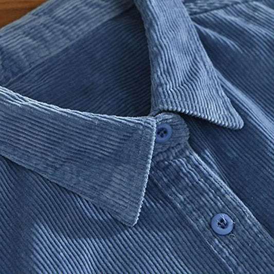 Men's Button Shirt Casual Shirt Lamp Wick - Which Mark