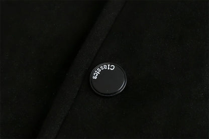 Letter Floral Embroidered Jacket For Men - Which Mark