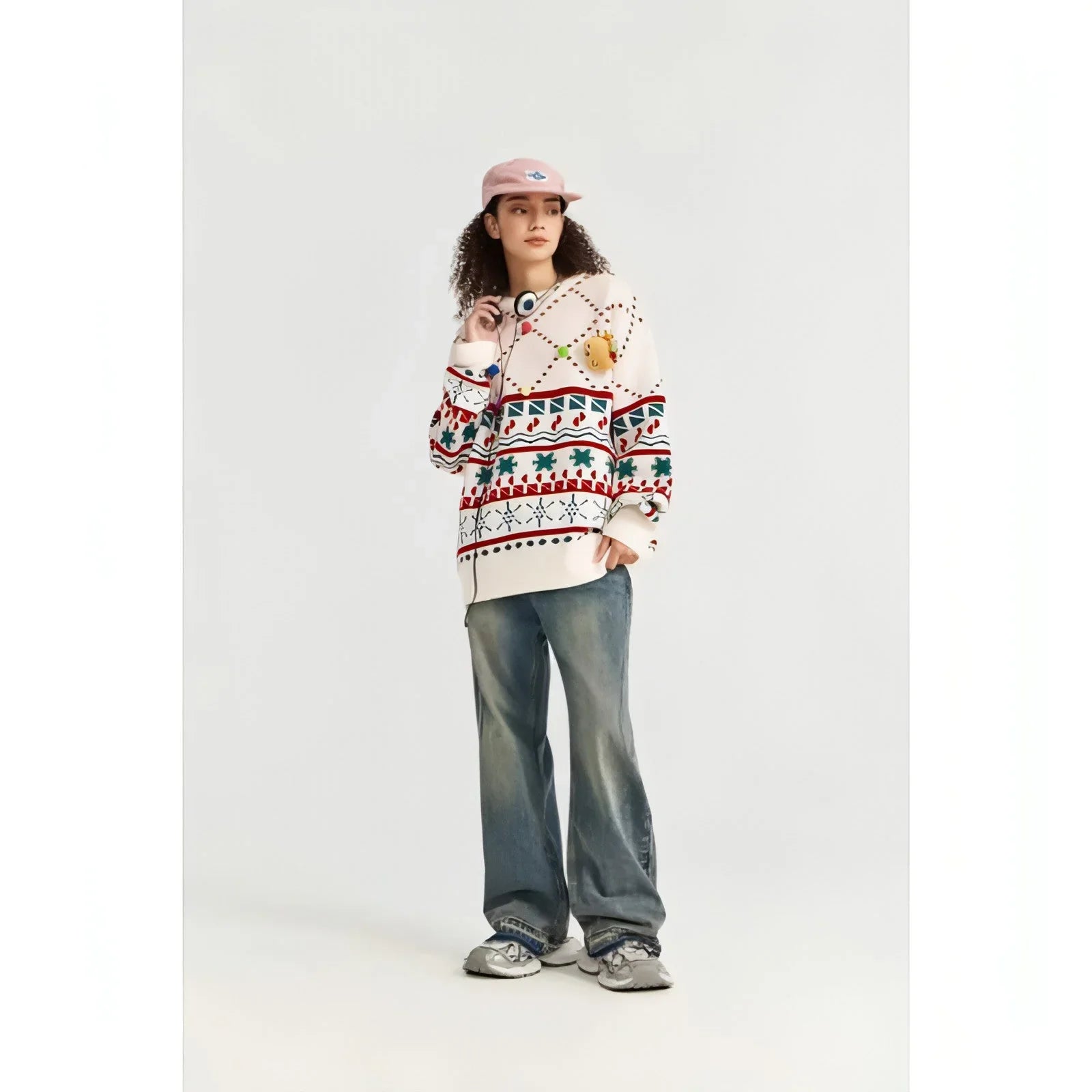 Round Neck Sweater Sweater Boy's Undershirt - Which Mark