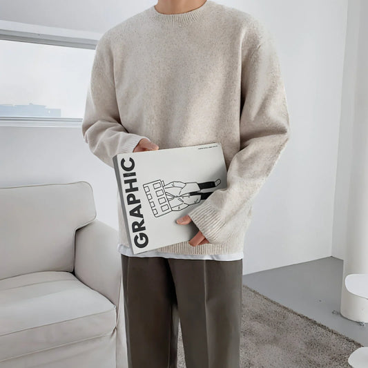 Sweater All-matching Knitwear Korean Style Trendy - Which Mark