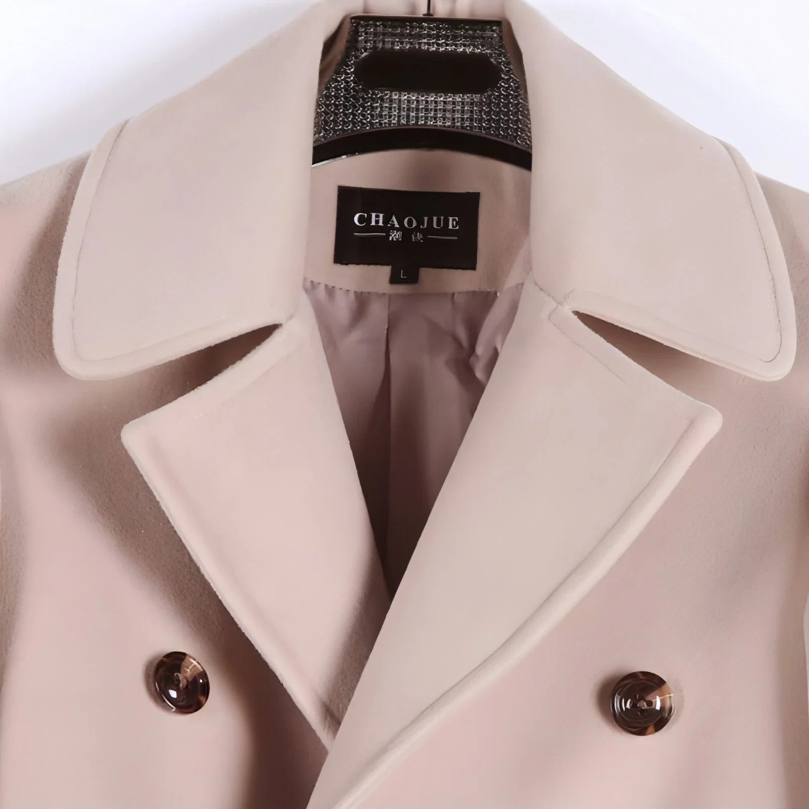 Trench Coat With Belt For Men - Which Mark