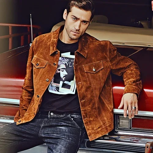 Leather Biker Jacket For Men American - Which Mark
