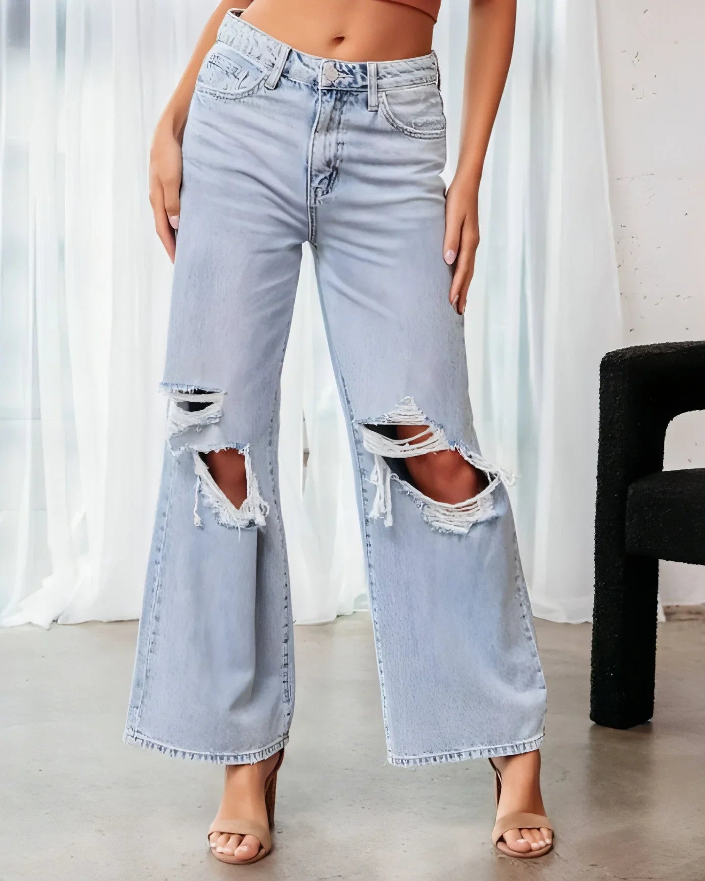 Ripped Slimming Jeans For Women - Which Mark