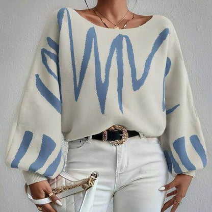 Loose Pullover Knitting Sweater Women - Which Mark