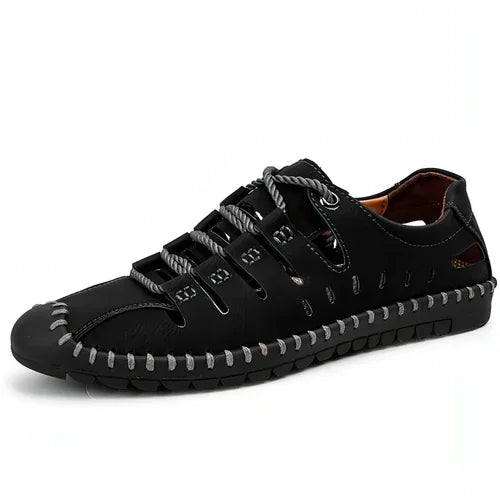 Comfortable Soft Sole Outdoor Casual Leather Shoes Men & Women - Which Mark