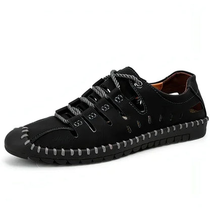 Comfortable Soft Sole Outdoor Casual Leather Shoes Men & Women - Which Mark