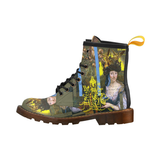 SUNRISE Men's Leather High Boots - Which Mark