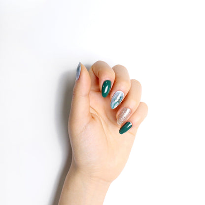 Korean Gel Nail Strips Nail decals All-In-One Kits - Which Mark