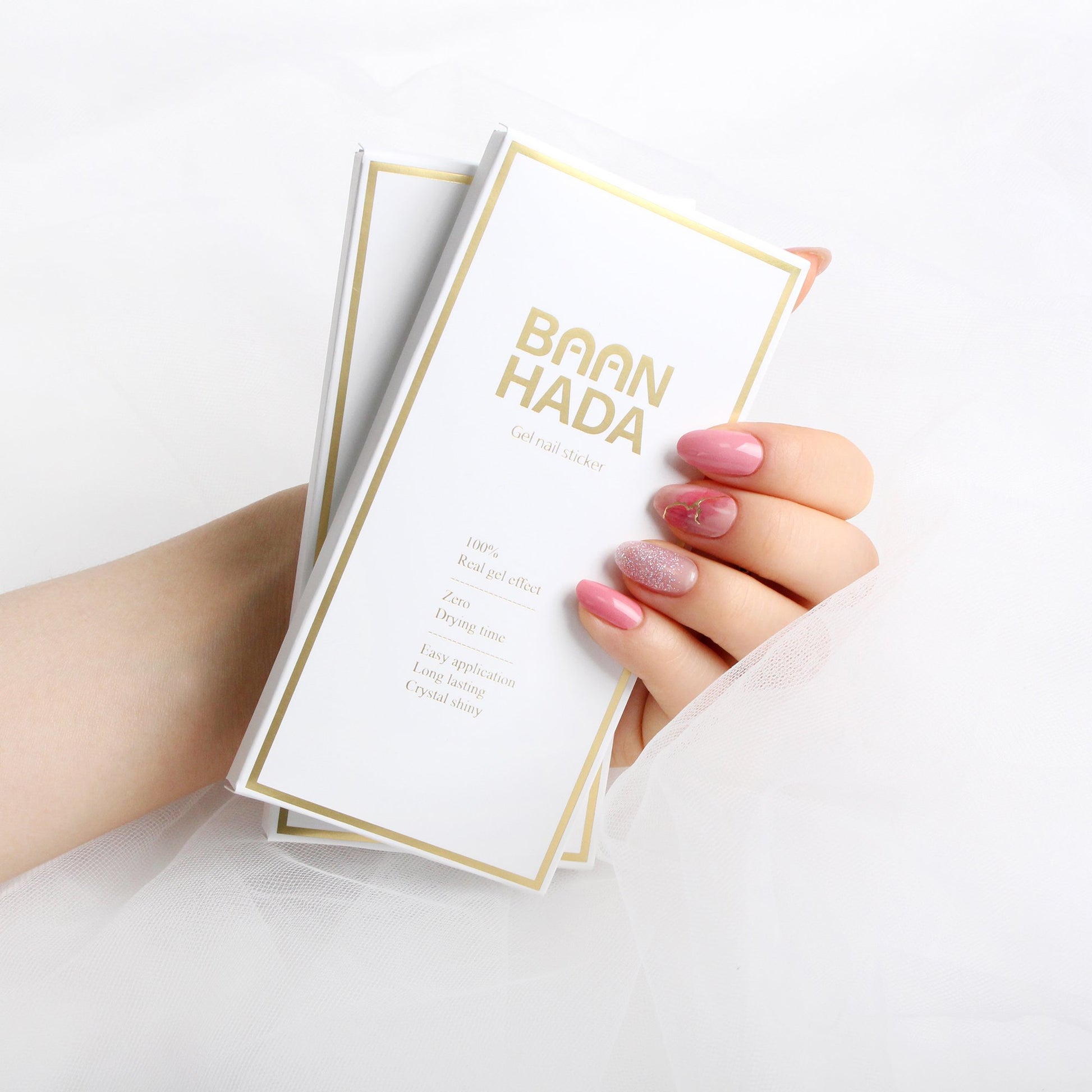 Korean Gel Nail Strips Nail decals All-In-One Kits - Which Mark