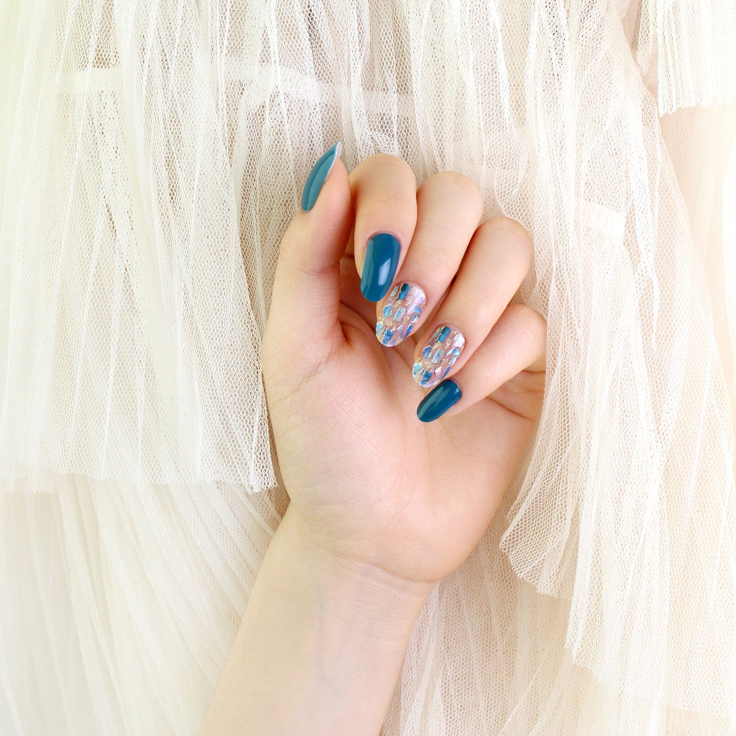 Korean Gel Nail Strips Nail decals All-In-One Kits - Which Mark