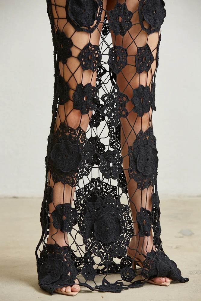Floral Allure Crochet Dress - Which Mark