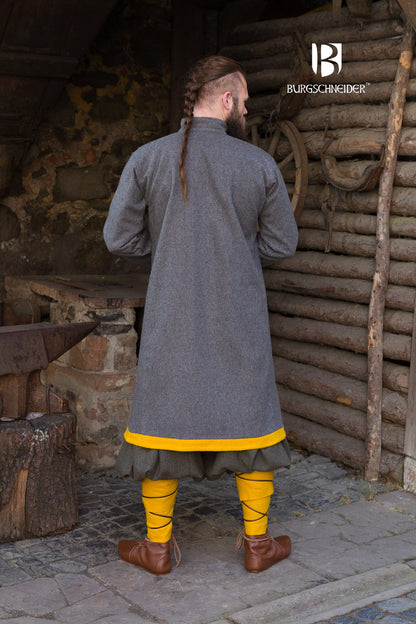 Rus Coat Bartosz Dark Grey/Yellow - Which Mark