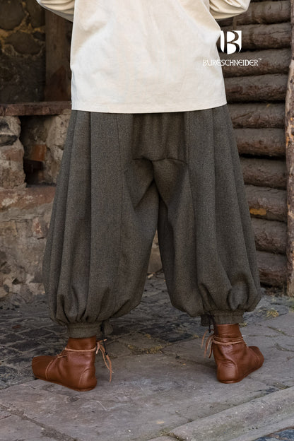 Rus Pants Borys Herringbone Olive/Grey - Which Mark