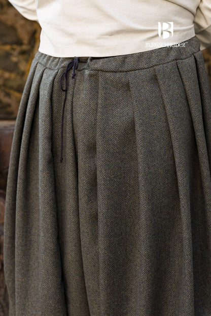 Rus Pants Borys Herringbone Olive/Grey - Which Mark