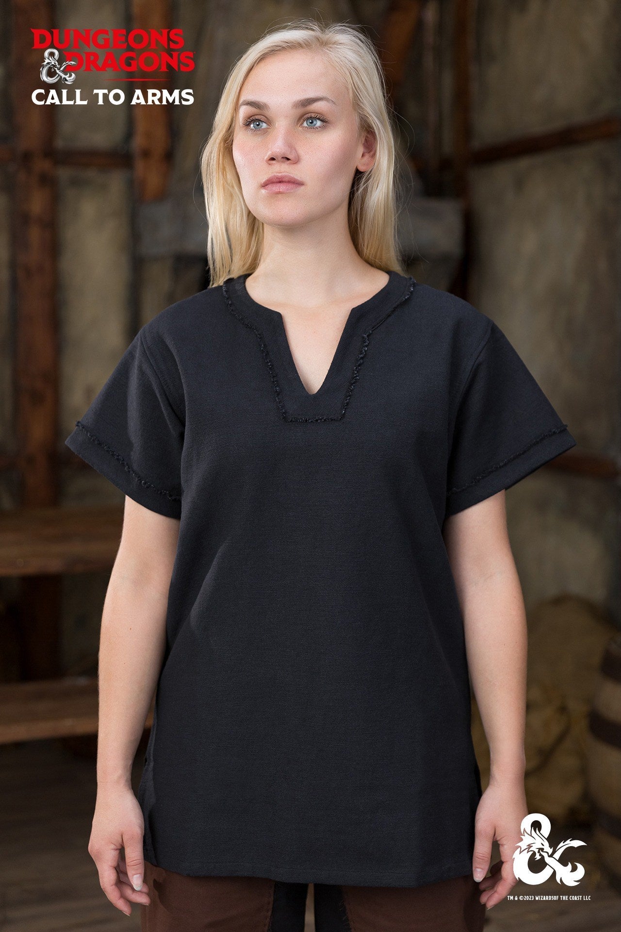Dungeons & Dragons Barbarian Shirt Black - Which Mark