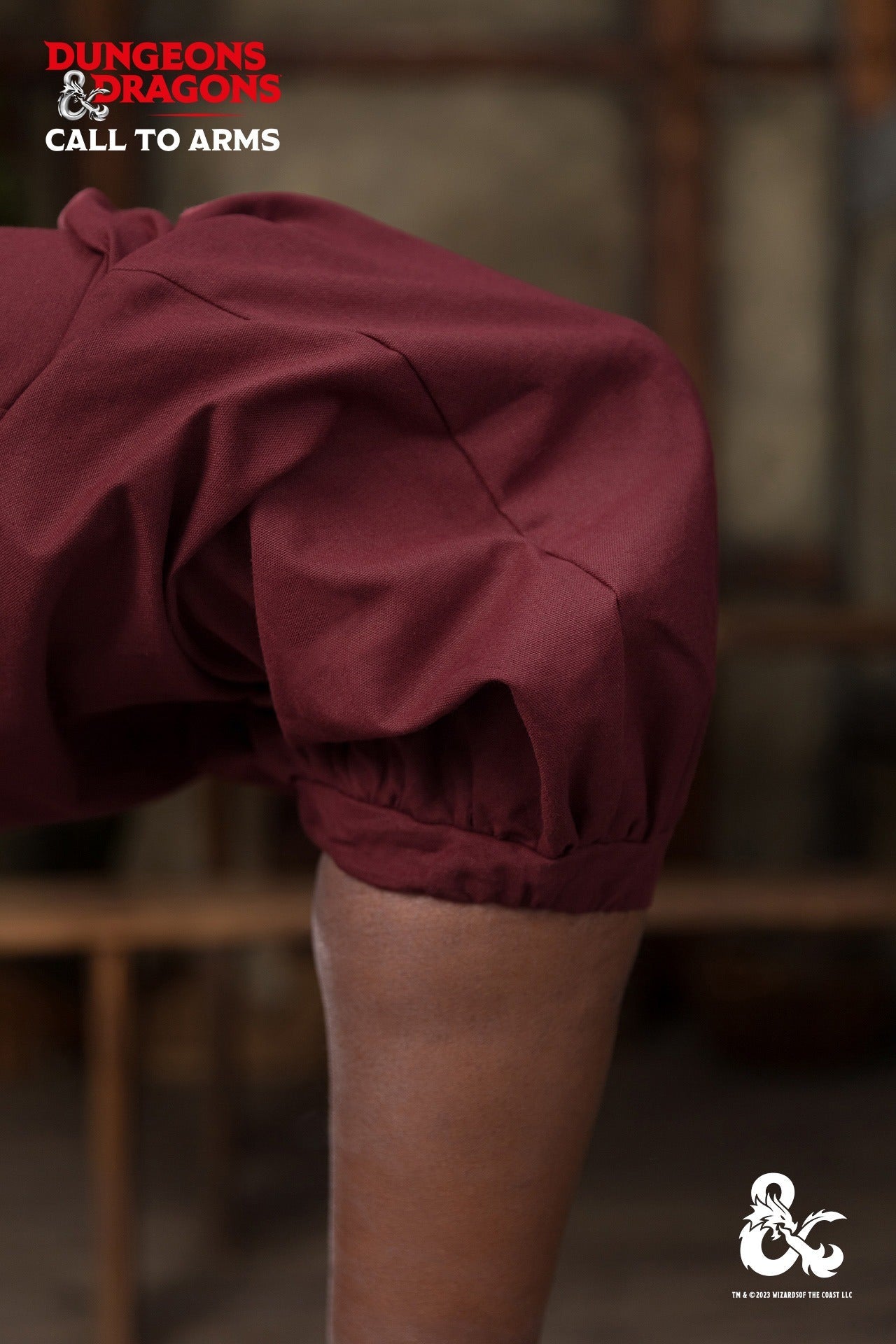 Dungeons & Dragons Monk Trousers Bordeaux - Which Mark