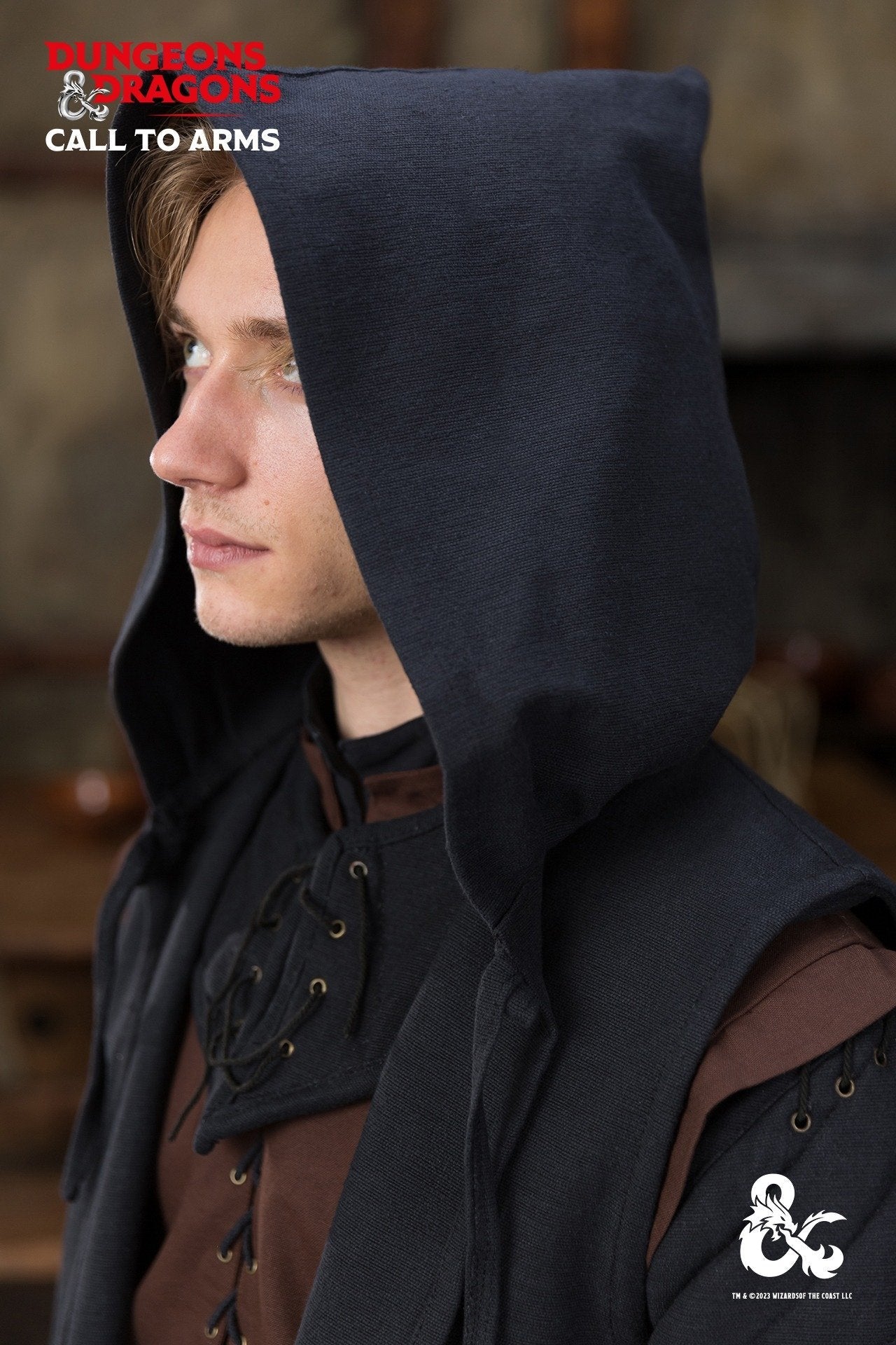 Dungeons & Dragons Ranger Coat Black - Which Mark
