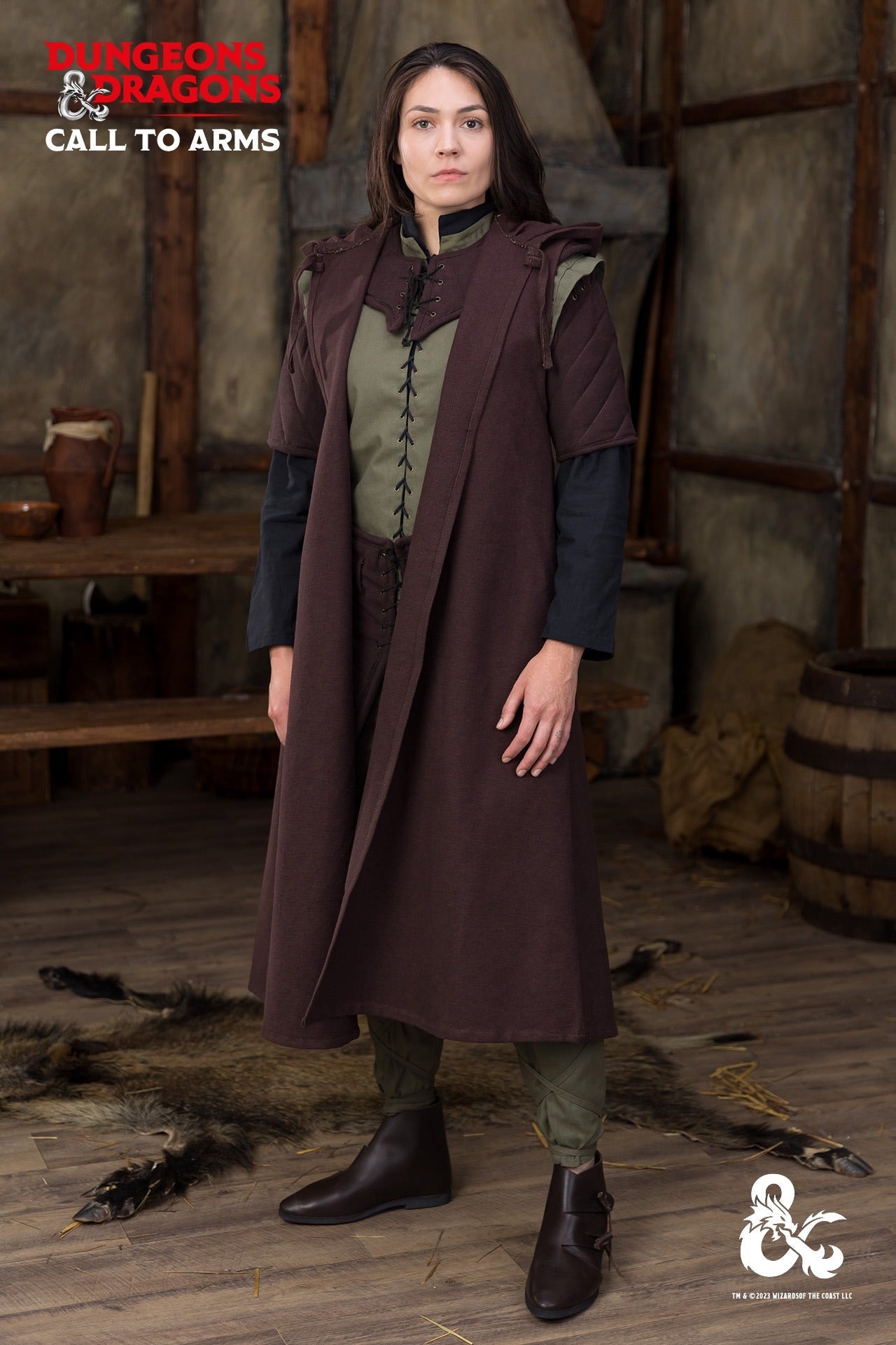 Dungeons & Dragons Ranger Coat Brown - Which Mark