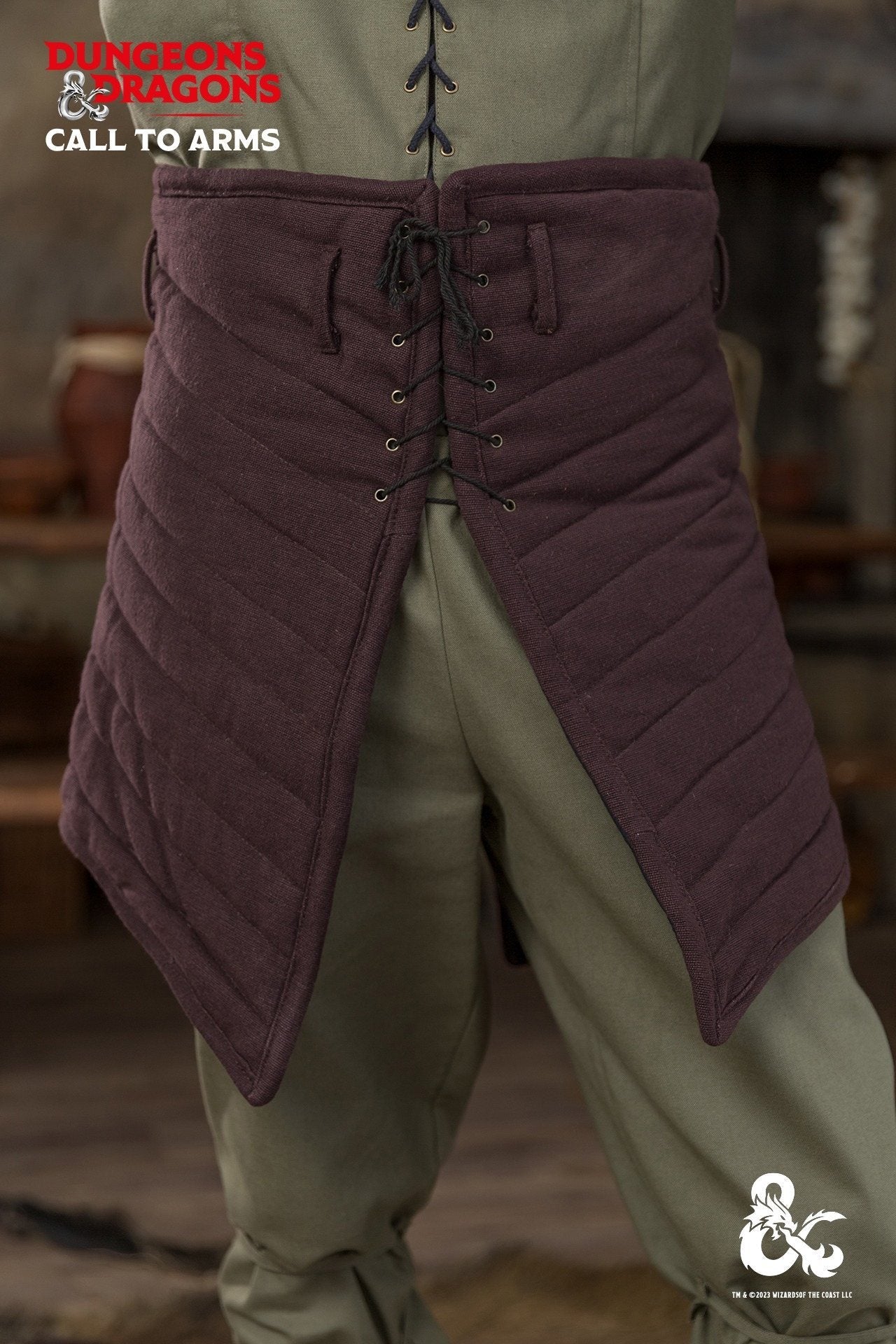 Dungeons & Dragons Ranger Tassets Brown/Black - Which Mark