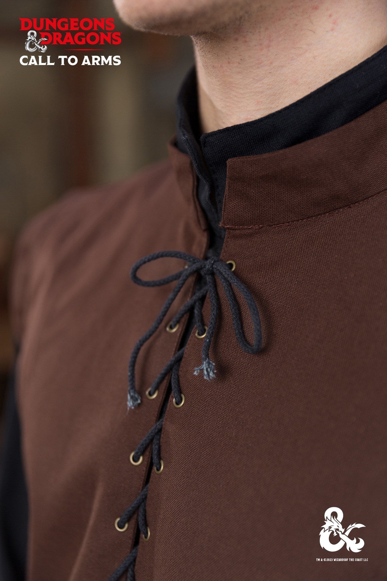 Dungeons & Dragons Ranger Vest Brown - Which Mark