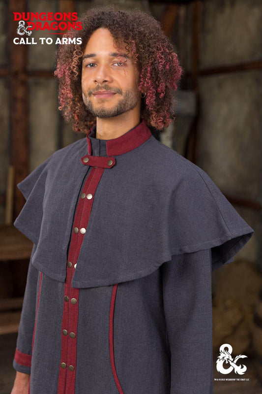 Dungeons & Dragons Warlock Cape Grey/Red - Which Mark