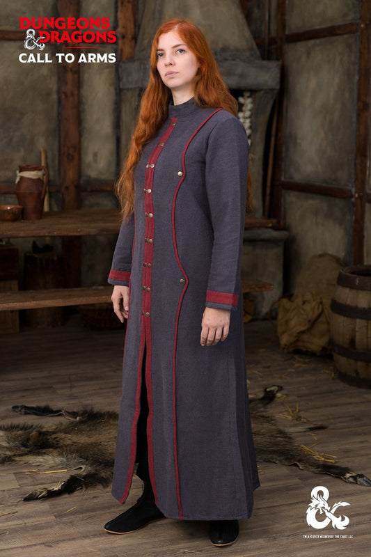 Dungeons & Dragons Warlock Coat Grey/Red - Which Mark