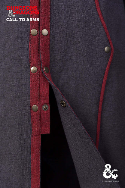 Dungeons & Dragons Warlock Coat Grey/Red - Which Mark