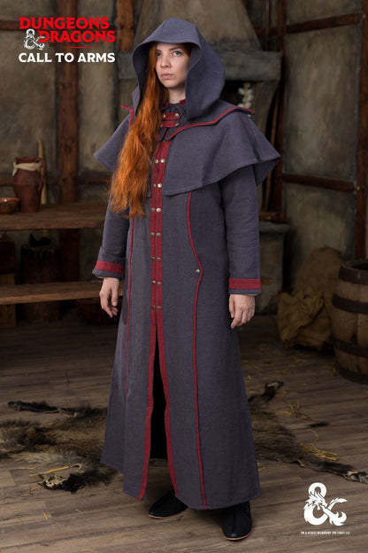 Dungeons & Dragons Warlock Cape Grey/Red - Which Mark