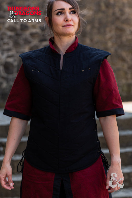 Dungeons & Dragons Fighter Vest Black - Which Mark