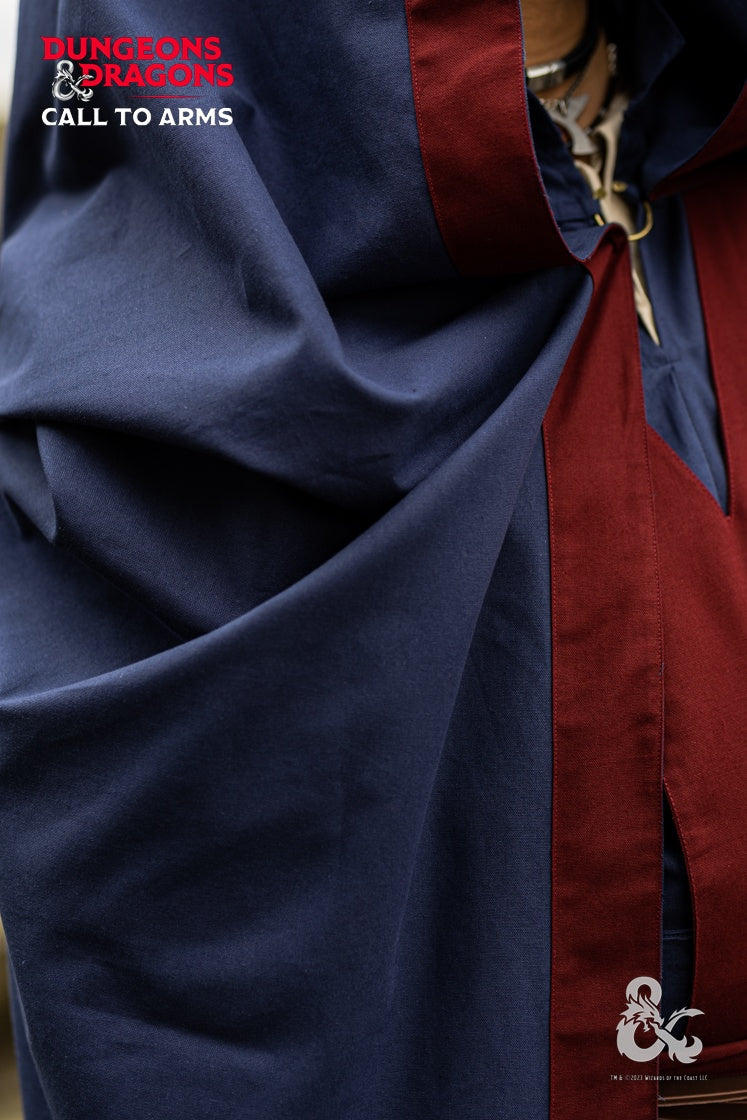 Dungeons & Dragons Wizard Cape Dark Blue/Bordeaux - Which Mark