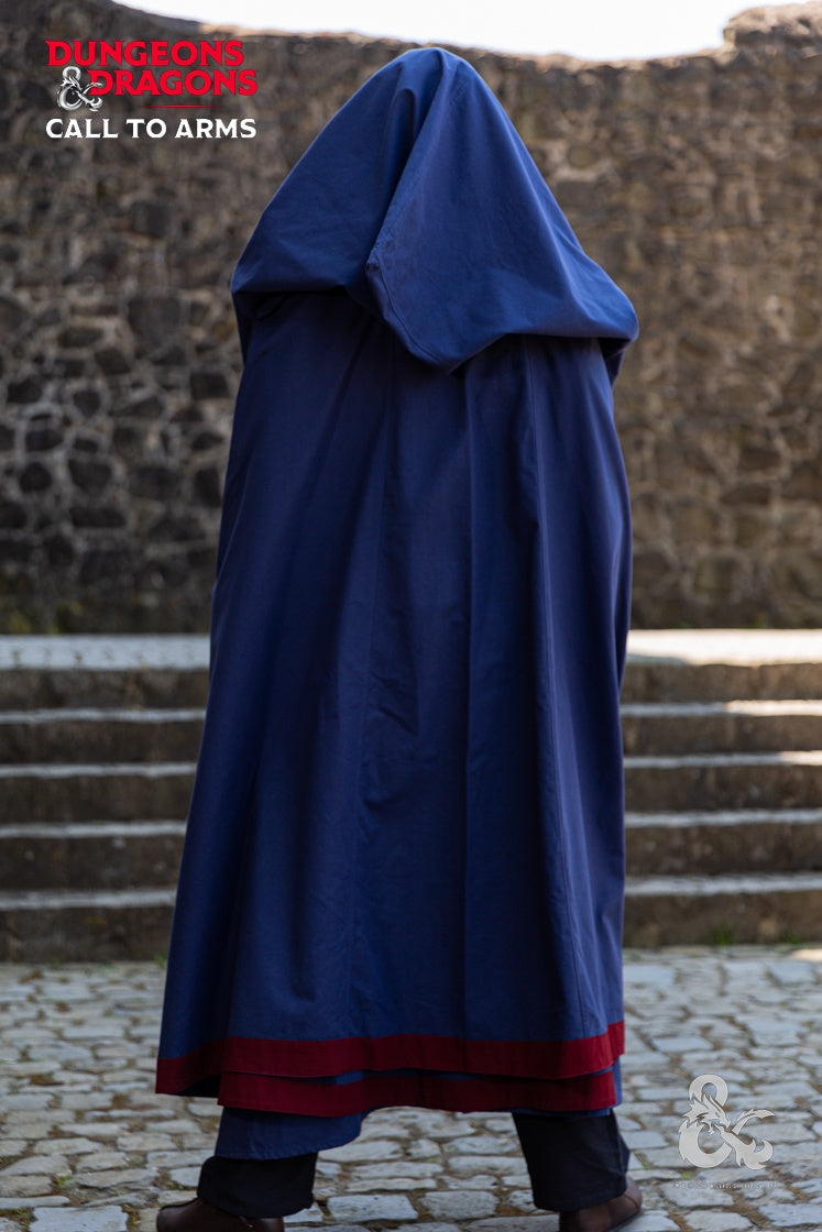 Dungeons & Dragons Wizard Cape Dark Blue/Bordeaux - Which Mark