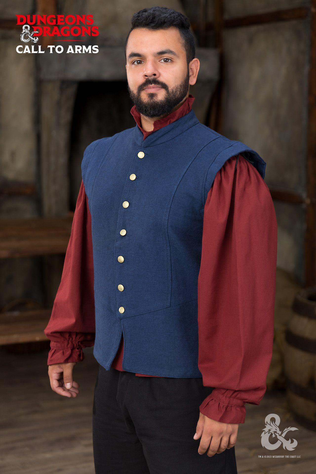 Dungeons & Dragons Bard Jerkin Blue - Which Mark