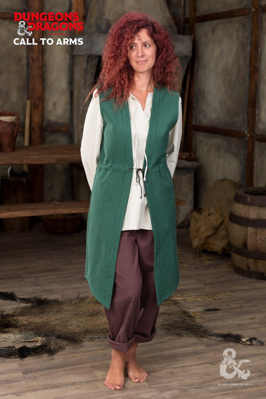 Dungeons & Dragons Druid Long Vest Green - Which Mark