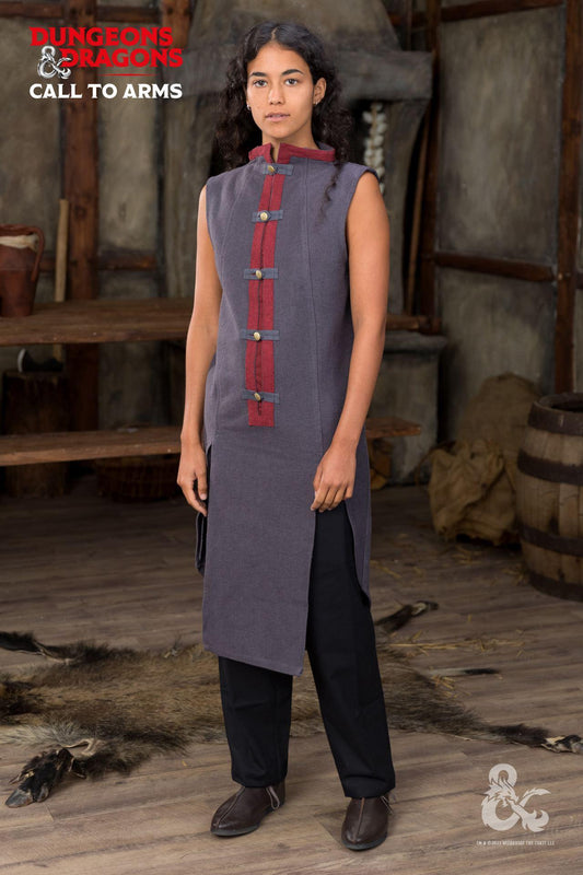Dungeons & Dragons Sorcerer Sleeveless Tunic Gray/Red - Which Mark